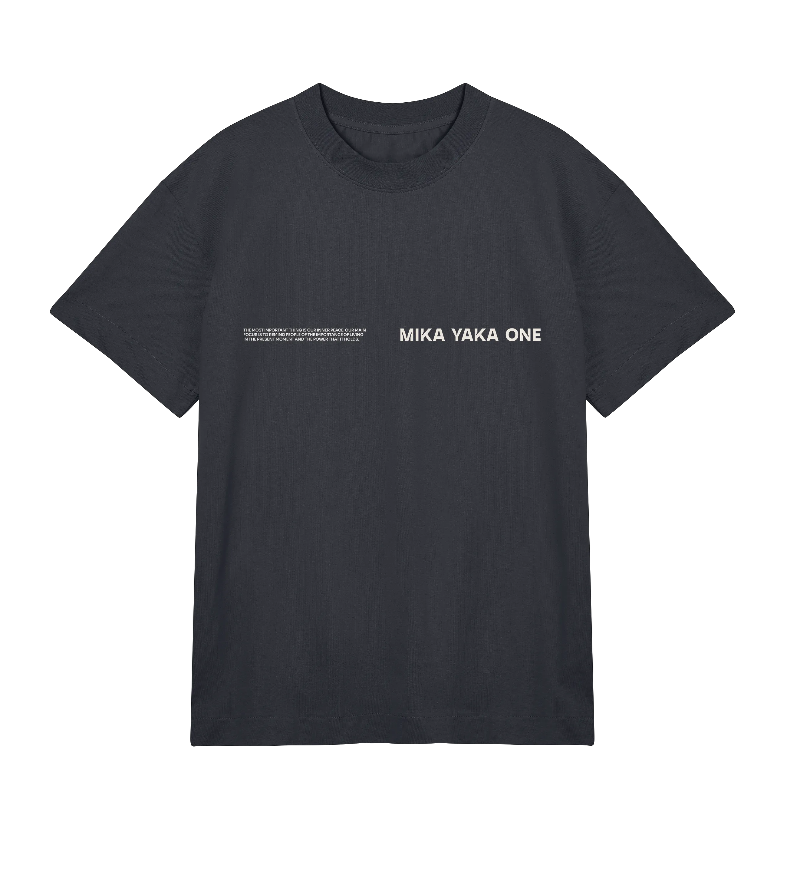 Only Now Exists Boxy Tee Black