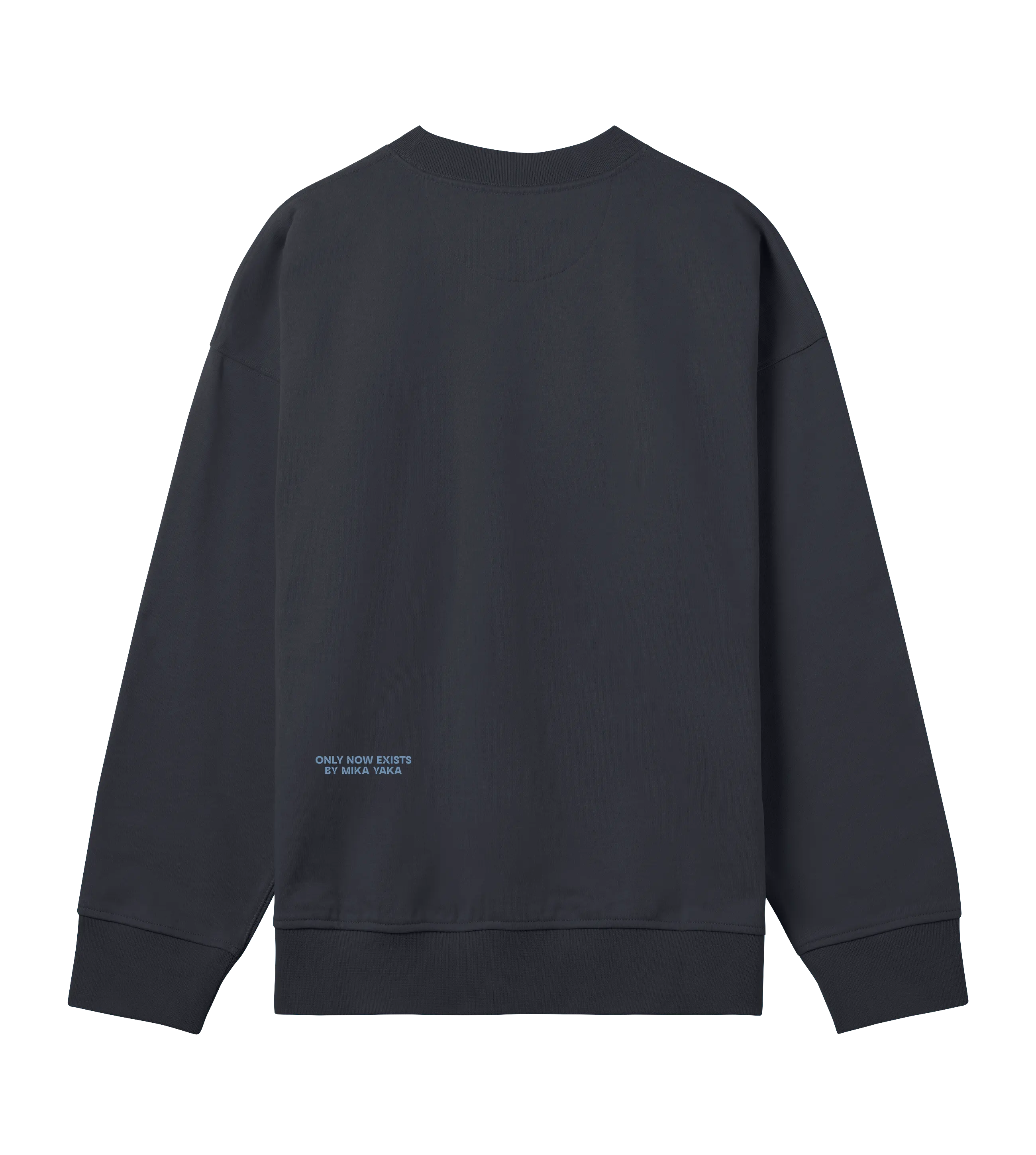 Minimal Sweater Off Black (Blue)