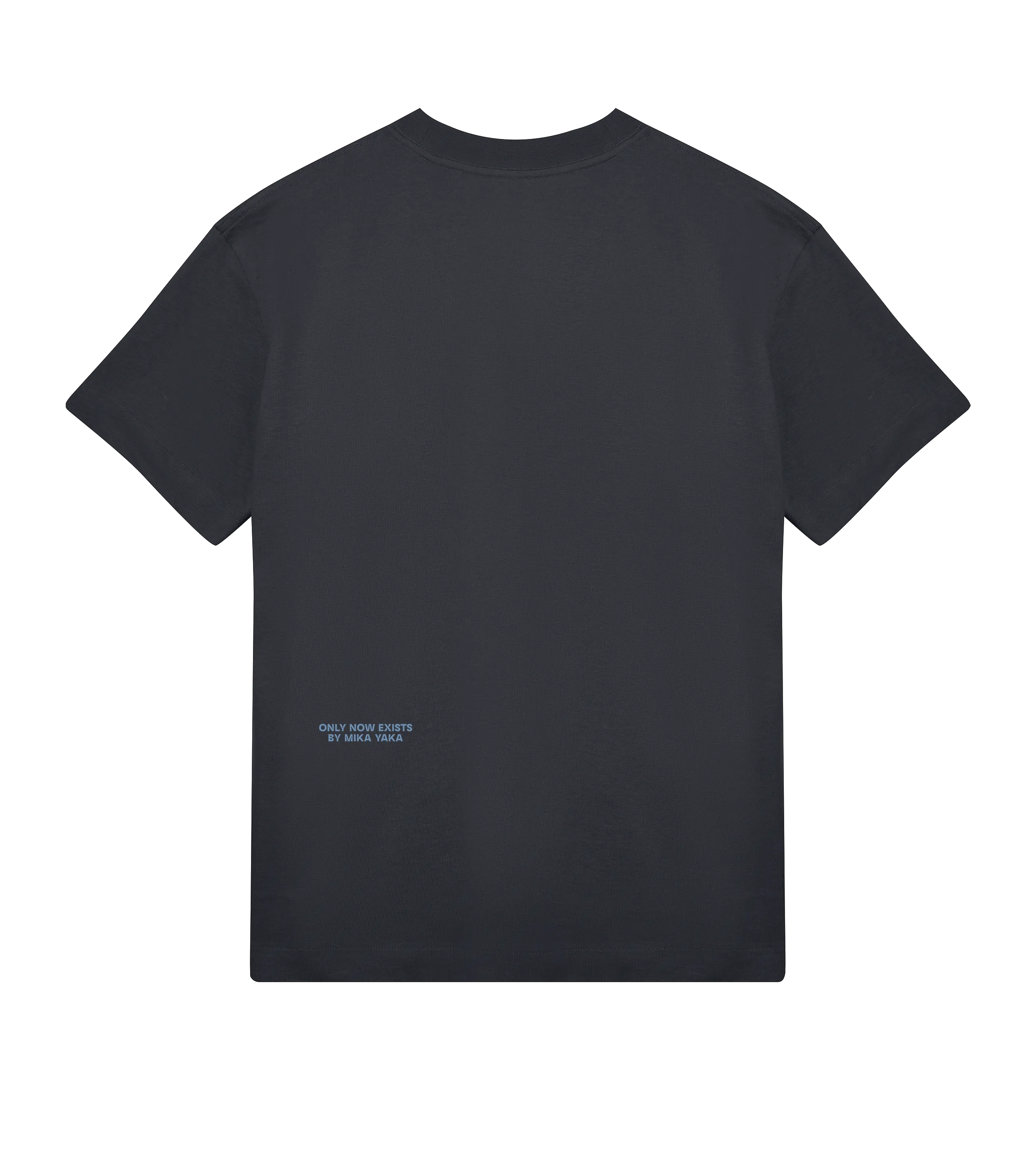 Minimal Tee Black (Blue)