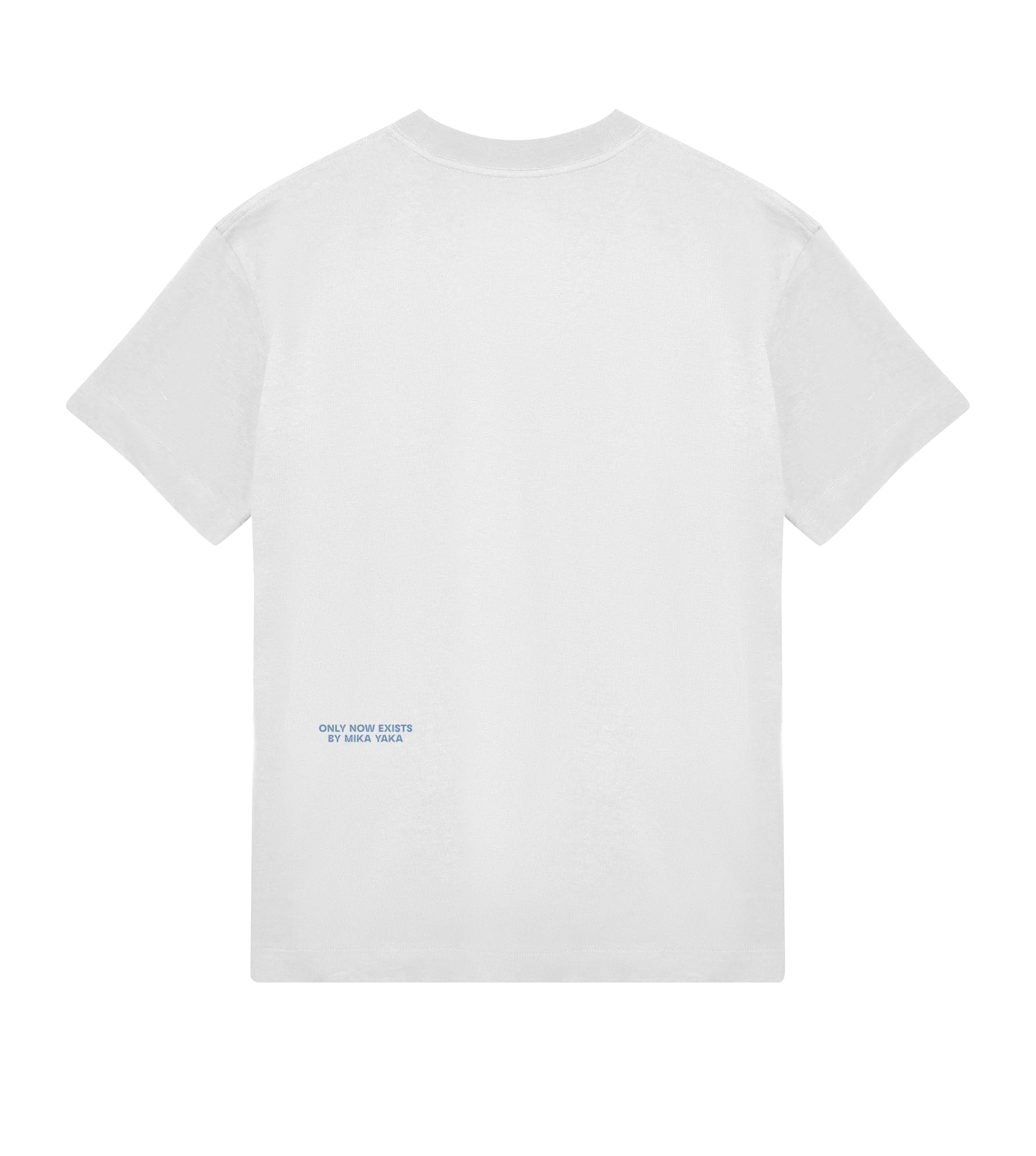 Minimal Tee White (Blue)