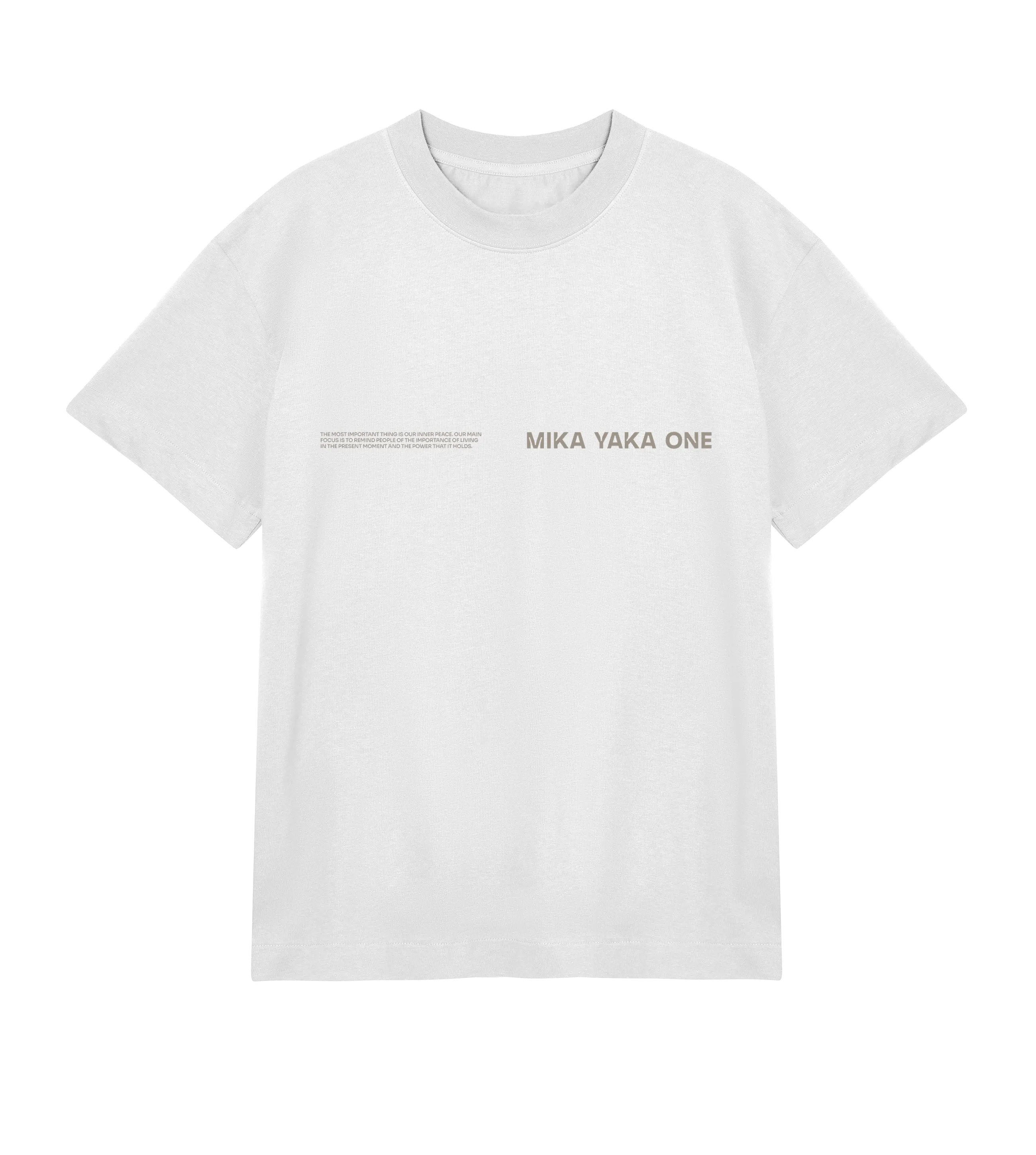 Only Now Exists Tee White (Sand)