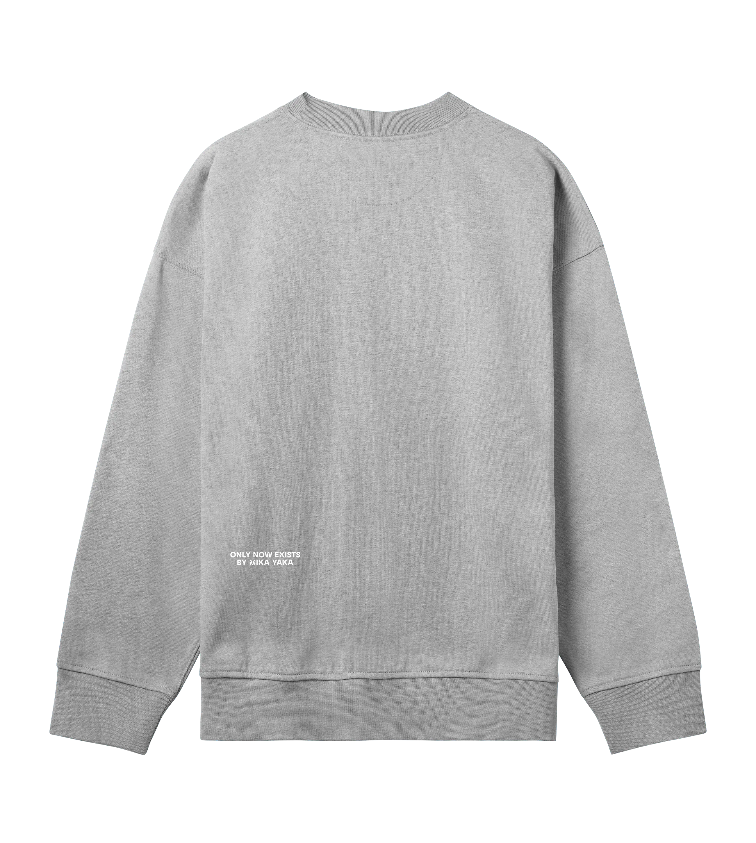 Minimal Sweater Grey (White)